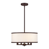 Park Ridge 4 Light Small Chandelier by Livex 62615 - 62615