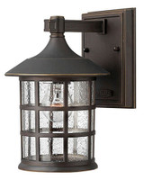 Freeport 11.5W 1 LED Light Outdoor Wall Lantern 9.25 Inch Tall by Hinkley - 1800