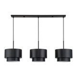 Zolana 3 Light Extra Large Linear Chandelier 20 X 12 Inch Wide by Livex - 40053