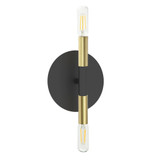 Wand 2 Light Wall Sconce 8.5 Inch Tall by Dainolite - WAN-132W