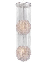 Continental Fashion 12 Light Small Chandelier by James Moder 96962S - 96962S
