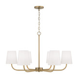 Brody 6 Light Oversized Chandelier by Capital 449462-706 - 449462-706