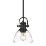 Hines 1 Light Small Pendant by Golden - 3118-M1L