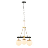 Allie 3 Light Small Chandelier by Varaluz - 352C03