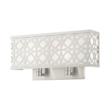 Calinda 2 Light Wall Sconce 15 Inch Tall by Livex - 49877