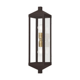 Nyack 2 Light Outdoor Wall Lantern by Livex - 20583