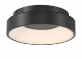 Conc 18W 1 LED 13 Inch Wide Flush Mount by George Kovacs - P5550-44B-L