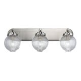 Kasbah 3 Light Bath Vanity 9.5 Inch Tall and 25.5 Inch Wide by Maxim - 15193