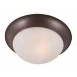Essentials 585X 1 Light 12 Inch Wide Flush Mount by Maxim - 5850FT