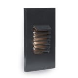 3.5W 1 LED Vertical Louvered Step and Wall Light by WAC - WL-LED220