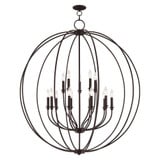 Milania 15 Light Oversized Foyer Chandelier by Livex - 46690