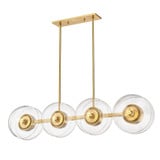 Kert 8 Light Medium Island Pendant by Hudson Valley - 9450
