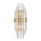 Hayes 2 Light Wall Sconce 20 Inch Tall and 7.5 Inch Wide by Crystorama - HAY-1411