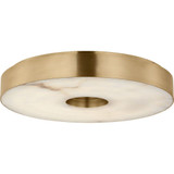Wyllis 60W 1 LED Flush Mount 18 Inch Wide by Visual Comfort Modern - KWFM702