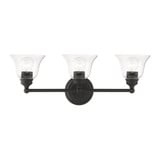 Moreland 3 Light Vanity Light 24 Inch Wide by Livex - 16943