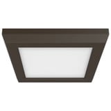 Blink Pro 9W LED 5 Inch Wide Square Edge Lit Flush Mount by Nuvo - 62/1704