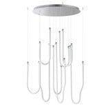 Soleil 8 LED Pendant 33.25 Inch Tall and 35.5 Inch Wide by ET2 - E24988