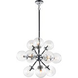 Soleil 12 Light Medium Chandelier by Matteo - C62812