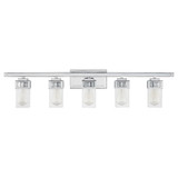 Harding 5 Light Vanity Light by Livex - 10085