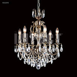 Brindisi 6 Light Medium Chandelier by James Moder 40616S - 40616S