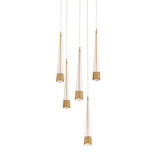 Quill 40W 5 LED Light Large Pendant by Dweled - PD-59405R