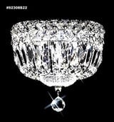 Prestige 3 Light 8 Inch Wide Flush Mount by James Moder - 92308