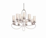 Grayson 12 Light Large Chandelier by Kalco - 2675