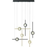 Barletta 6 Light Mini Chandelier by Eurofase - 47255