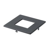Direct to Ceiling Square Slim Downlight Trim 0.5x5 inch by Kichler - DLTSL04S