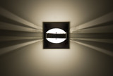 Optos 1 Light Wall Sconce by Besa - OPTOS