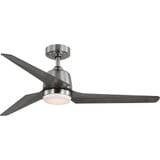 Upshur 3 Blade Ceiling Fan with Light Kit 52 Inch Wide by Progress - P250094
