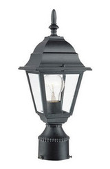 Builders Choice One Light Post 6 Inches by 14 Inches High by Acclaim  - 4007BW