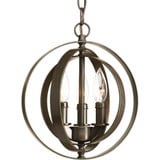 Equinox 3 Light Small Pendant by Progress - P5142