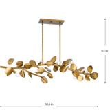Laurel 7 Light Small Linear Chandelier by Progress - P400361