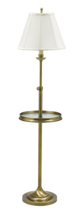 Club 1 Light Adjustable Floor Lamp 59 x 13 Inches by House of Troy - CL202-AB