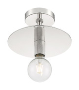 Bizet 1 Light 10 Inch Wide Flush Mount by Nuvo - 60-72-SF