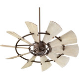 Windmill Ceiling Fan 52 inches wide by 16.46 inches high by Quorum  - 95210