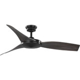Spicer 3 Blade Ceiling Fan 11.5 Inches Tall and 54 Inches Wide by Progress  - P250071