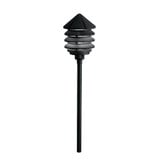Six Groove Low Voltage 1 light Path Lamp 9.5 x 6 inches by Kichler - 15005