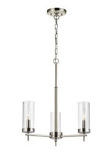 Zire 3 Light Small Chandelier by Visual Comfort Studio 3190303 - 3190303