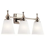 Cosabella 3 Light Bath Vanity 10.25 x 24 Inches by Kichler - 55092