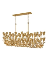 Flora 10 Light Oversized Linear Chandelier by Hinkley - 30015