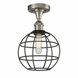 Lake Placid One Light 8 Inch Wide Semi Flush Mount by Innovations - 516-1C-LP-8