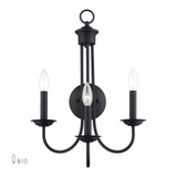 Estate 3 Light Wall Sconce by Livex - 42673