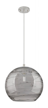 Crown Point 1 Light Cord Pendant 11.75 Inch and 12 Inch Wide by Innovations - 434-1P-G1213-12_P