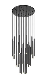 Forest 135W 27 LED Chandelier 23.75 Inch Tall and 36 Inch Wide By Z-Lite - 919MP24-27R