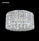 Contemporary 3 Light 13 Inch Wide Flush Mount by James Moder - 40383CPCON