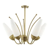 Amee 5 Light Large Chandelier by Mitzi - H262805