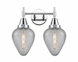 Geneseo 2 Light Vanity Light 15.5 Inch Wide by Innovations - 447-2W-G165