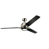 Zeus Ceiling Fan with Light Kit 18 Inch tall by 60 Inch wide by Kichler - 300060